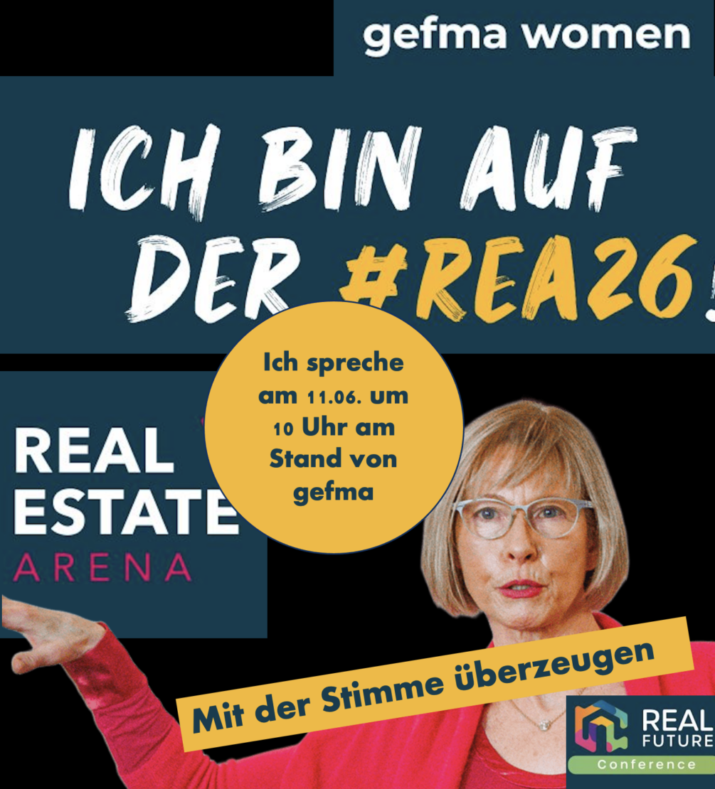 Speakerin auf der Real Estate